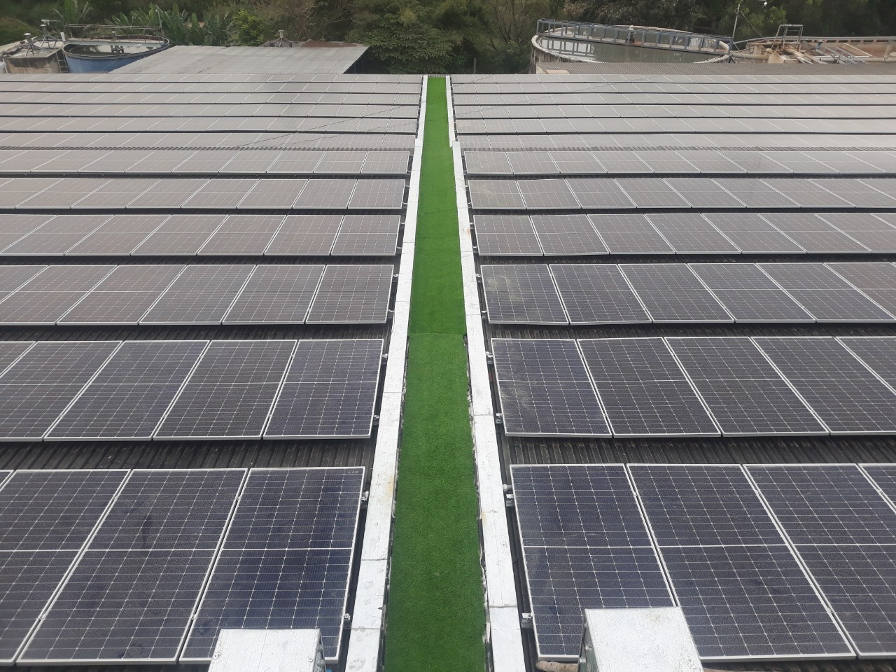 dự án điện mặt trời 1MWP